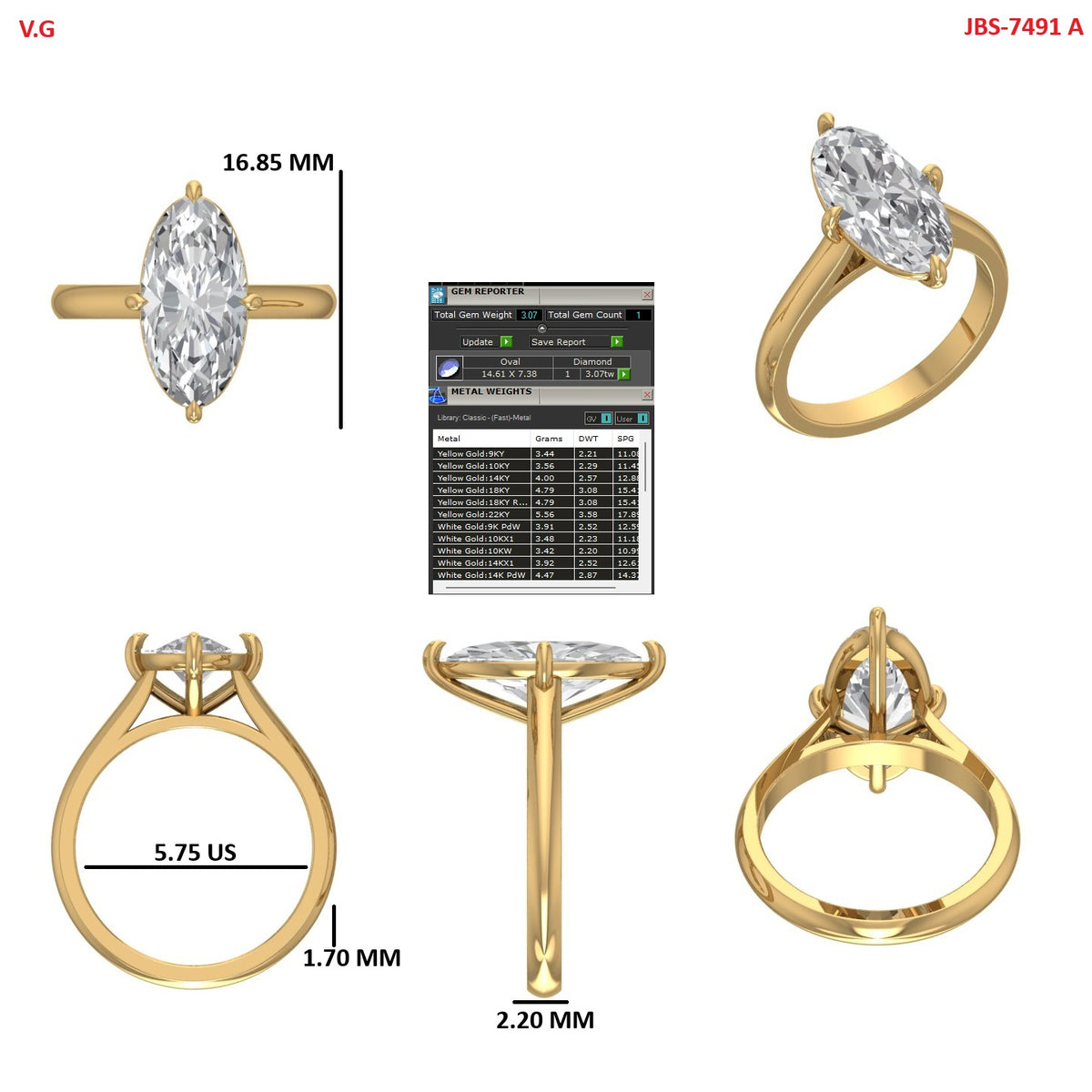Custom Ring Order Michael Moval