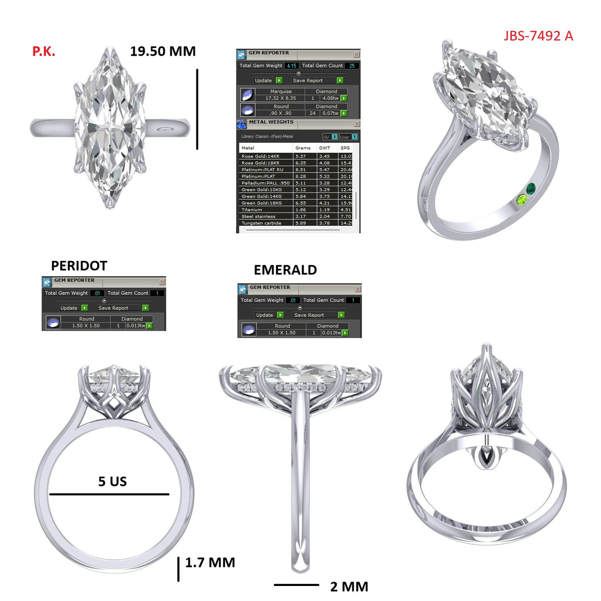 Custom Ring Order Nathaniel Sisk