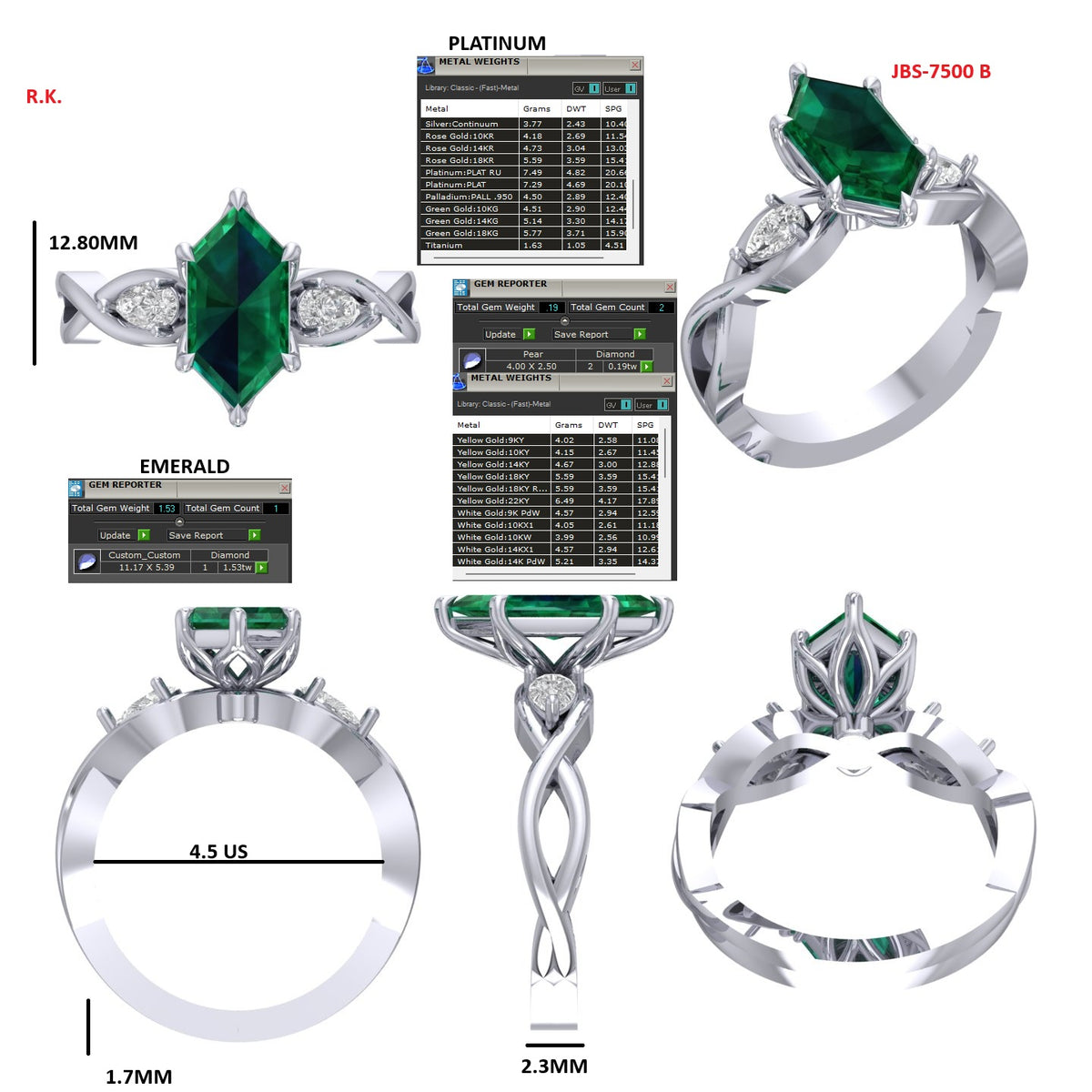 Custom Ring Order Austin Stricker