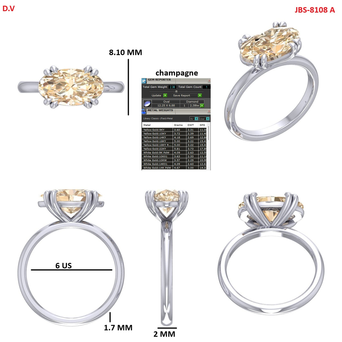 Custom Ring Kristy Moval