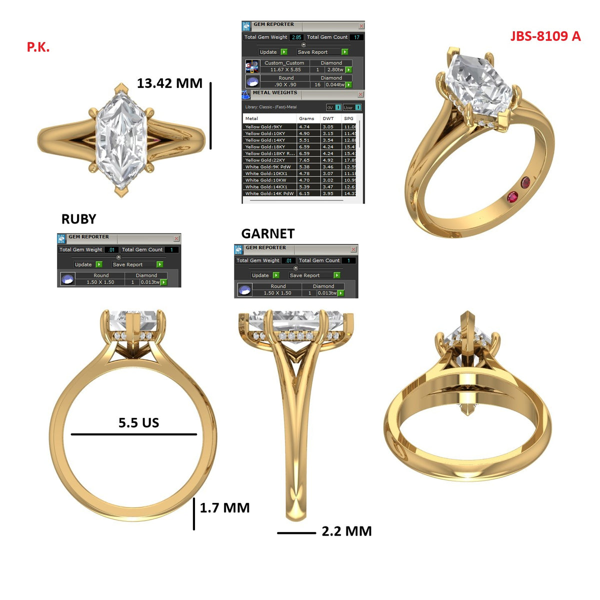 Custom Ring Ben Rierson