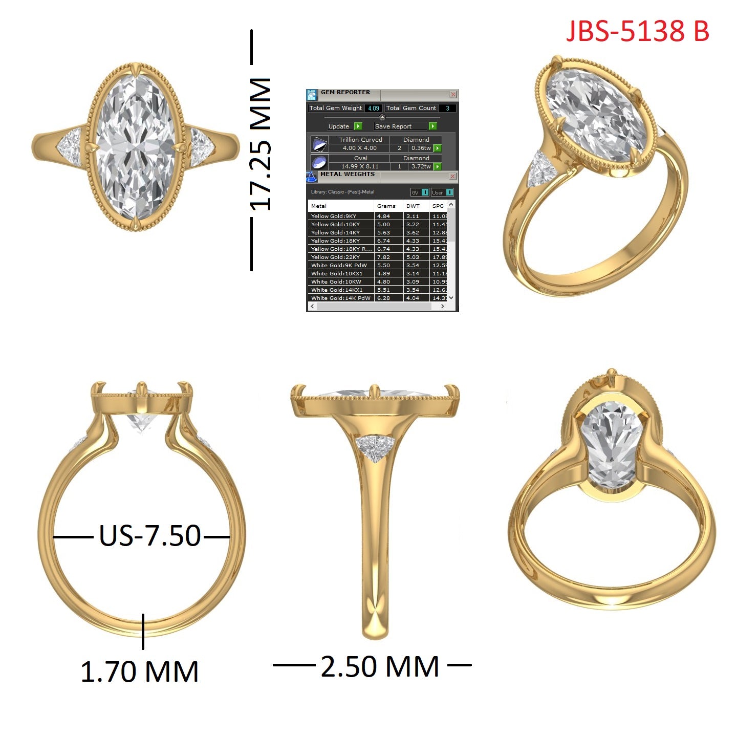 Custom Ring Order Sophia Old Mine moval