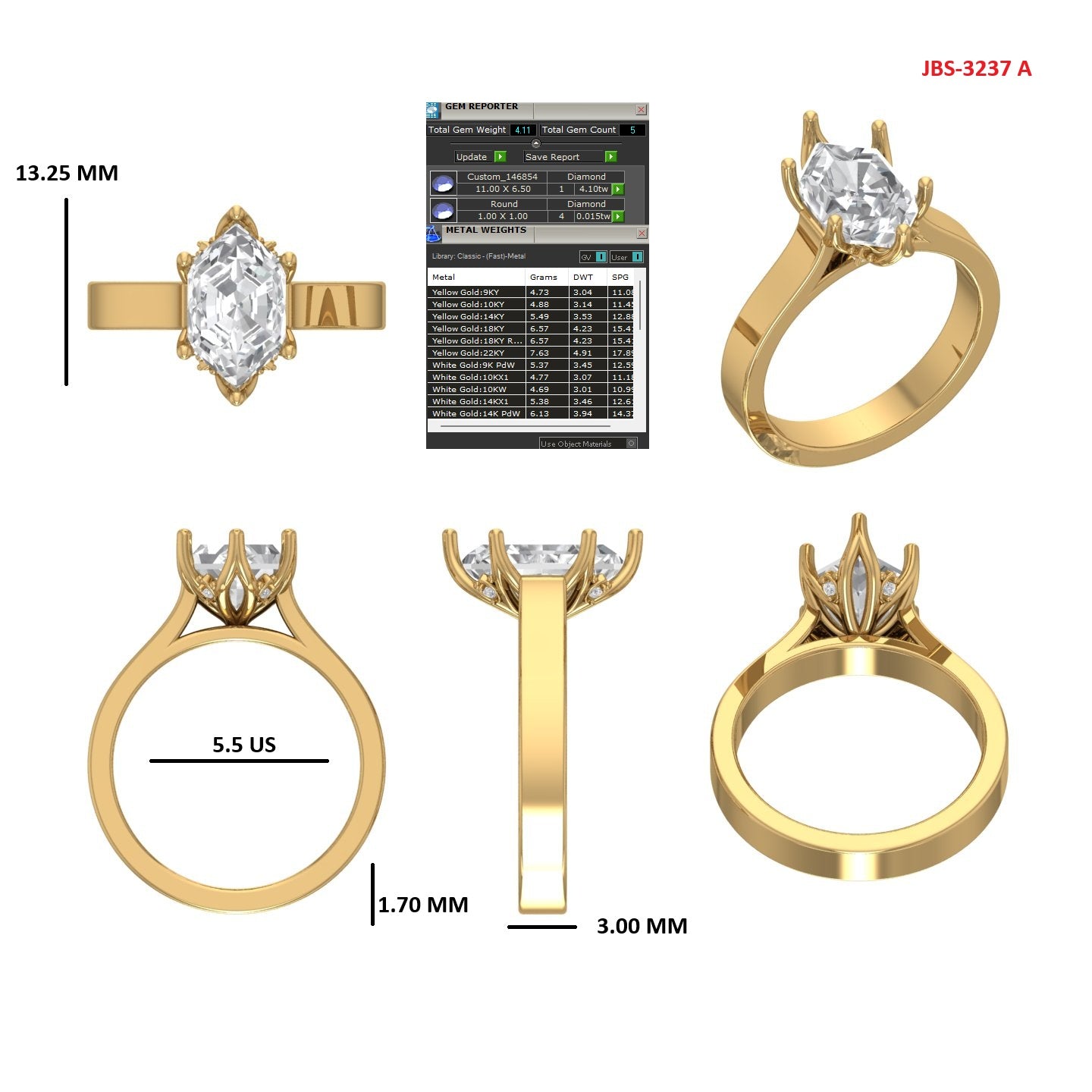 Custom Ring Order - Peter