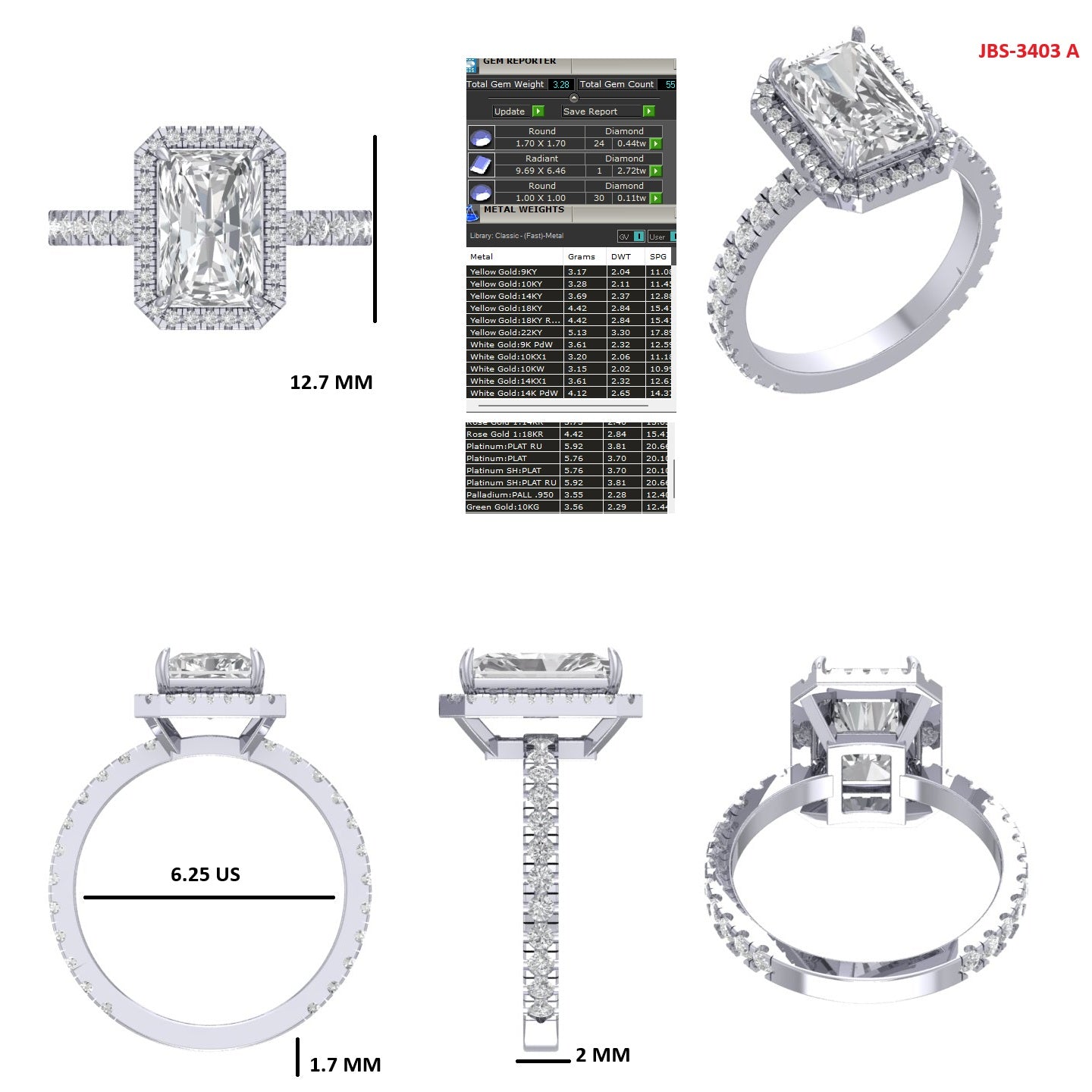 Custom Ring Order - Lindsay Radiant