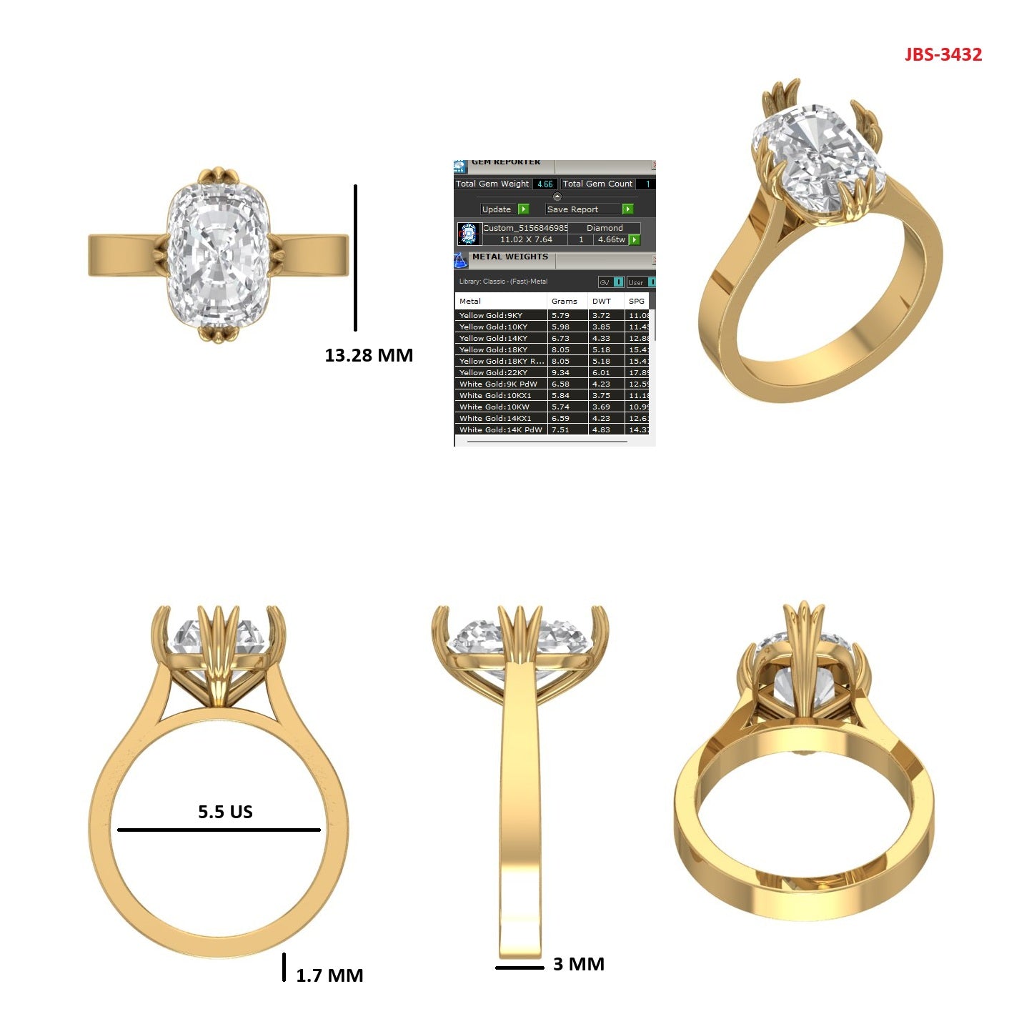 Custom Ring Order - Jalon