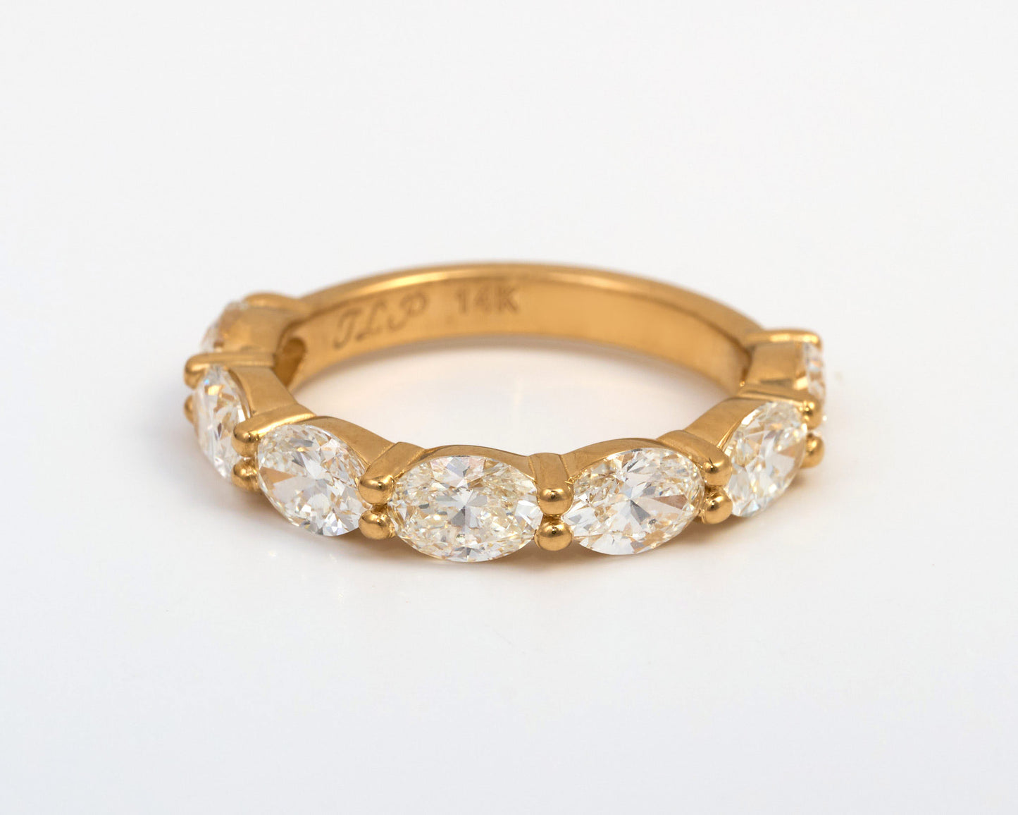 2ctw East-West Oval Lab-Grown Diamond Band