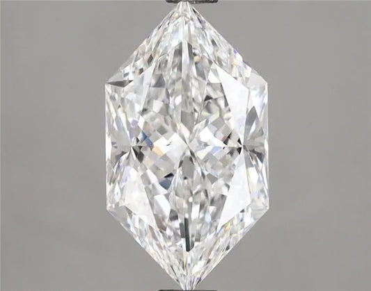 2.32ct Hexagonal Cut Lab Grown Diamond (Color: E Clarity: VVS2)