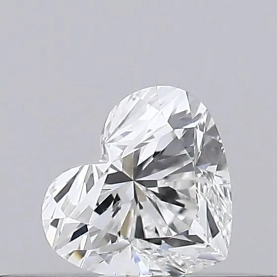 0.18ct Heart Natural Diamond (Colour G, Clarity VVS1, GIA Certified)