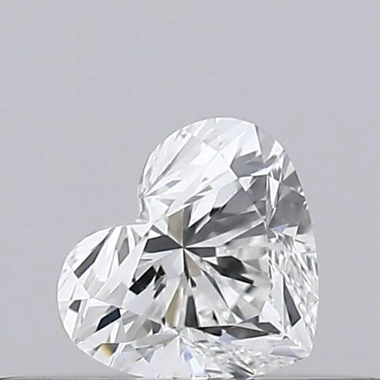 0.18ct Heart Natural Diamond (Colour G, Clarity VVS1, GIA Certified)