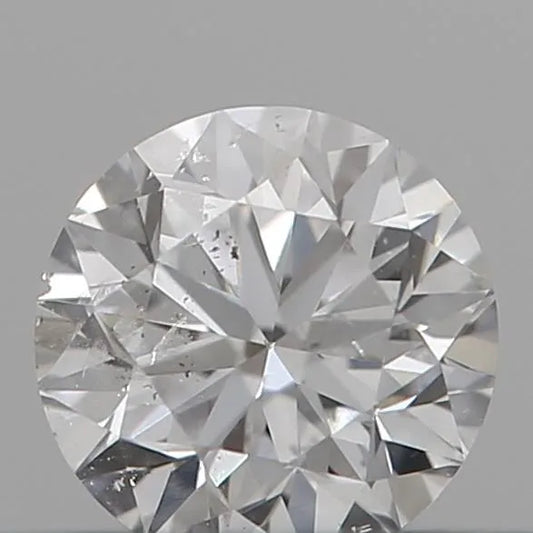 0.18ct Round Natural Diamond (Colour D, Clarity SI2, Cut VG, IGI Certified)
