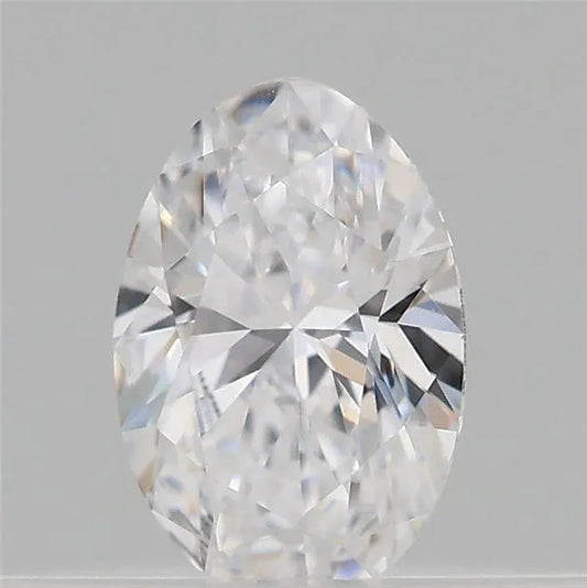 0.20ct Oval Lab Grown Diamond (Colour D, Clarity VVS2, IGI Certified)