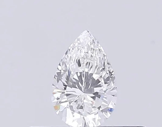 0.20ct Pear Lab Grown Diamond (Colour E, Clarity VS1, IGI Certified)
