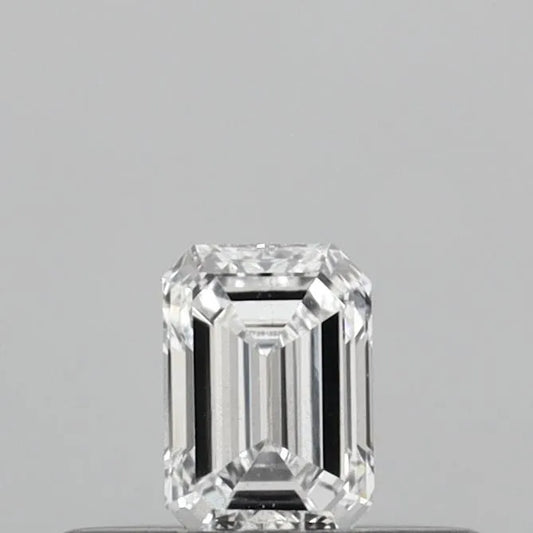 0.21ct Emerald Lab Grown Diamond (Colour D, Clarity SI1, IGI Certified)