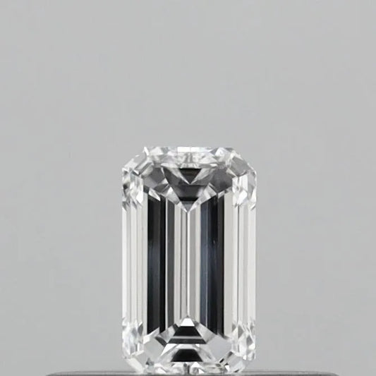 0.22ct Emerald Lab Grown Diamond (Colour D, Clarity VS1, IGI Certified)
