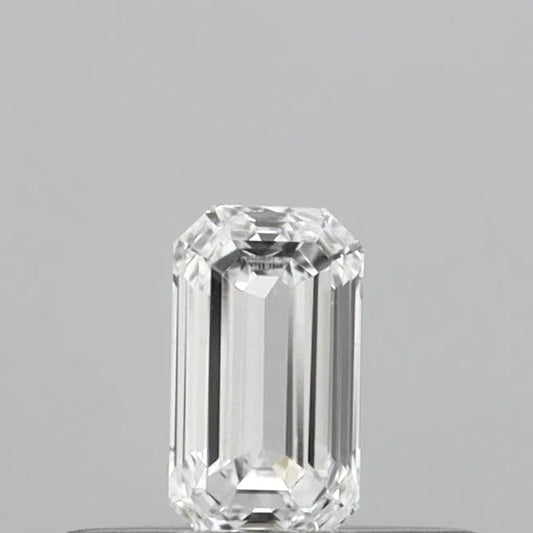 0.22ct Emerald Lab Grown Diamond (Colour D, Clarity VVS2, IGI Certified)