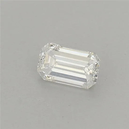 0.24ct Emerald Lab Grown Diamond (Colour D, Clarity VVS2, IGI Certified)