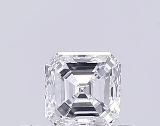 0.25ct Asscher Lab Grown Diamond (Colour D, Clarity VVS2, IGI Certified)
