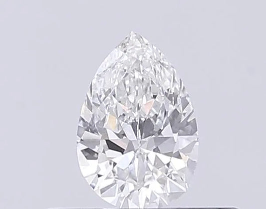 0.25ct Pear Lab Grown Diamond (Colour F, Clarity VS1, IGI Certified)