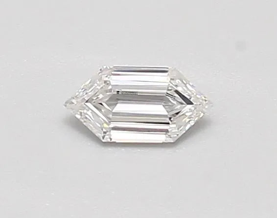0.27ct Hexagonal Lab Grown Diamond (Colour D, Clarity VVS2, IGI Certified)