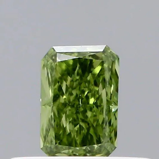 0.29ct Radiant Lab Grown Diamond (Colour Fancy Vivid Green, Clarity VS1, IGI Certified)
