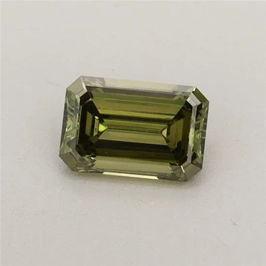 0.30ct Emerald Lab Grown Diamond (Colour Fancy Vivid Green, Clarity VVS2, IGI Certified)