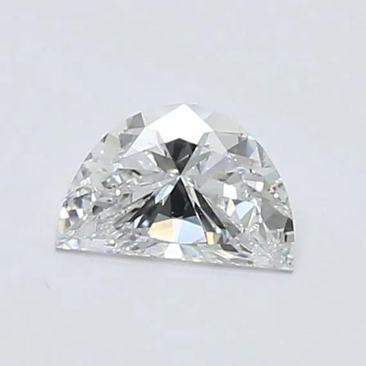 0.31ct Half moon Lab Grown Diamond (Colour E, Clarity VVS2, IGI Certified)
