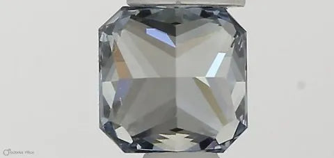 0.32ct Square radiant Lab Grown Diamond (Colour Fancy Intense Blue, Clarity SI1, IGI Certified)
