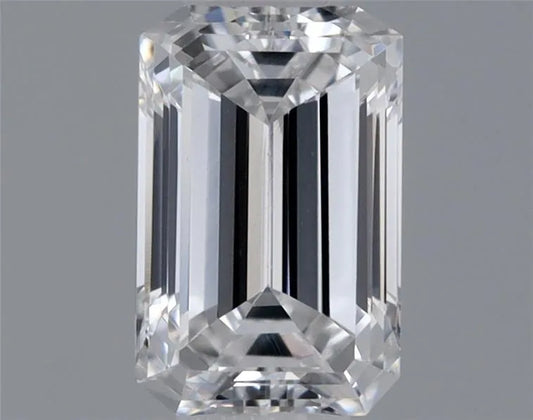0.33ct Emerald Lab Grown Diamond (Colour E, Clarity VS1, IGI Certified)