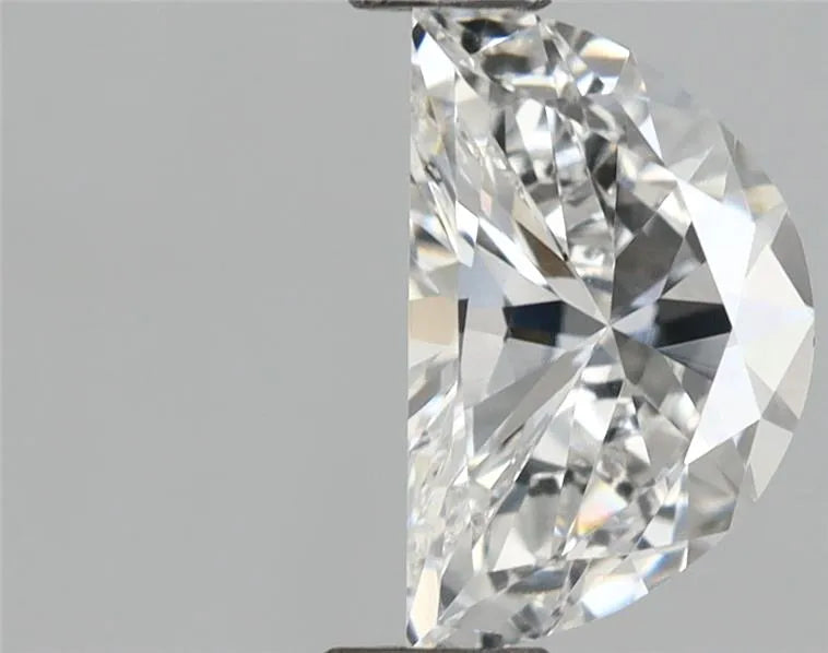 0.36ct Half moon Lab Grown Diamond (Colour F, Clarity VVS2, IGI Certified)