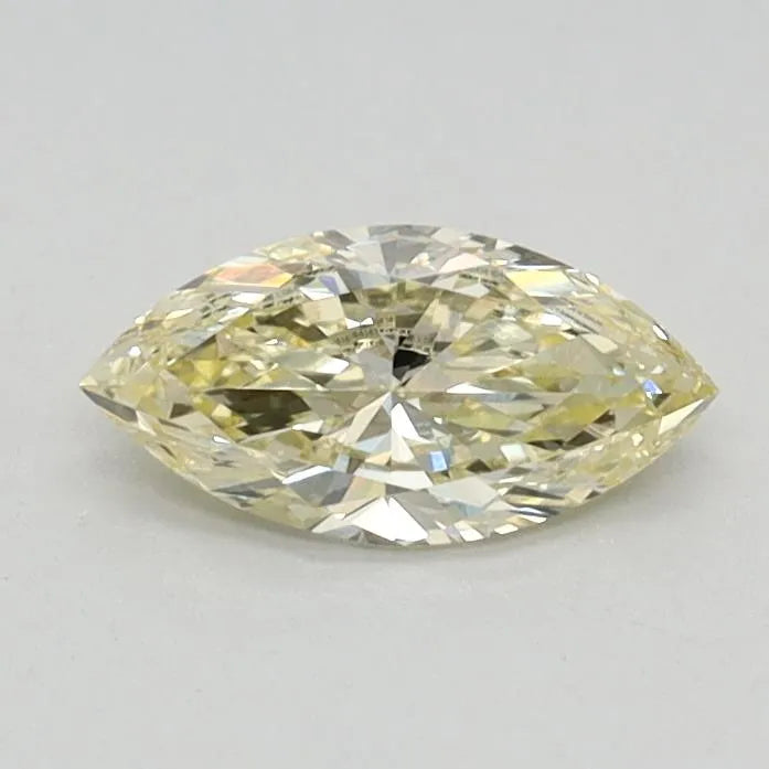 0.36ct Marquise Lab Grown Diamond (Colour Fancy Light Yellow, Clarity VVS2, IGI Certified)