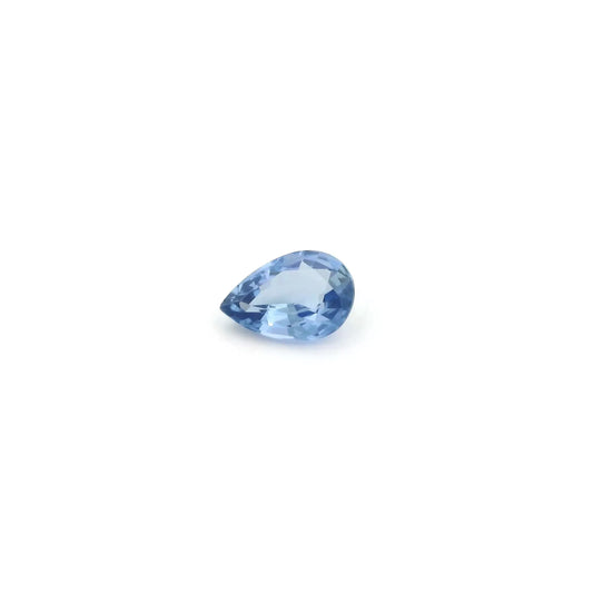 0.39ct Pear Natural Sapphire (Colour Blue, Clarity Eye Clean, Cut Faceted)