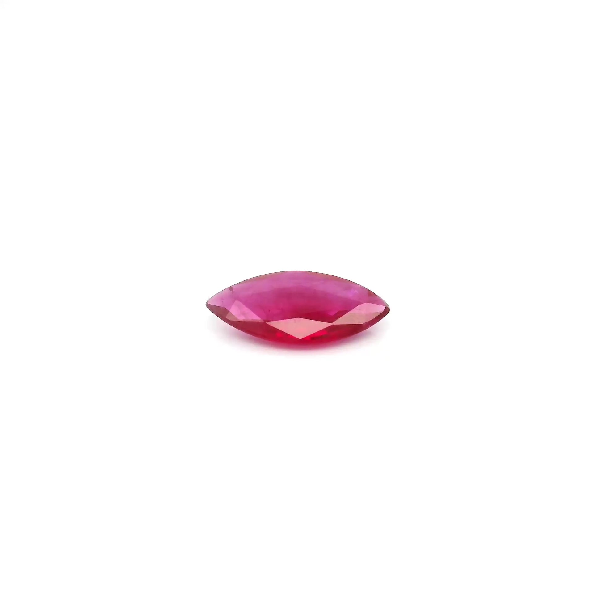 0.40ct Marquise Natural Ruby (Colour Red, Clarity Moderately Included, Cut Faceted)