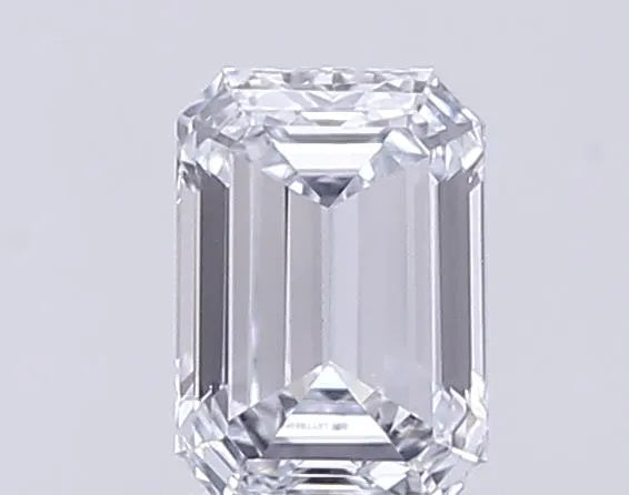 0.41ct Emerald Lab Grown Diamond (Colour F, Clarity VVS2, IGI Certified)