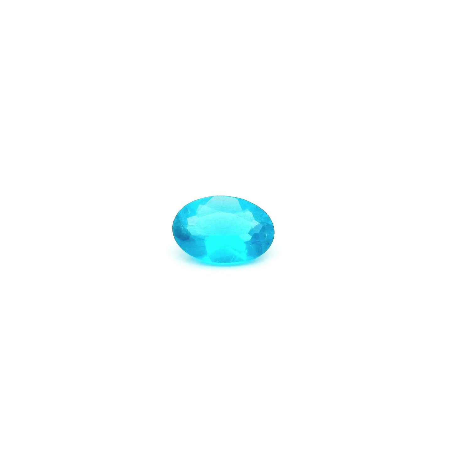 0.41ct Oval Natural Apatite (Colour Blue, Clarity Slightly Included, Cut Faceted)