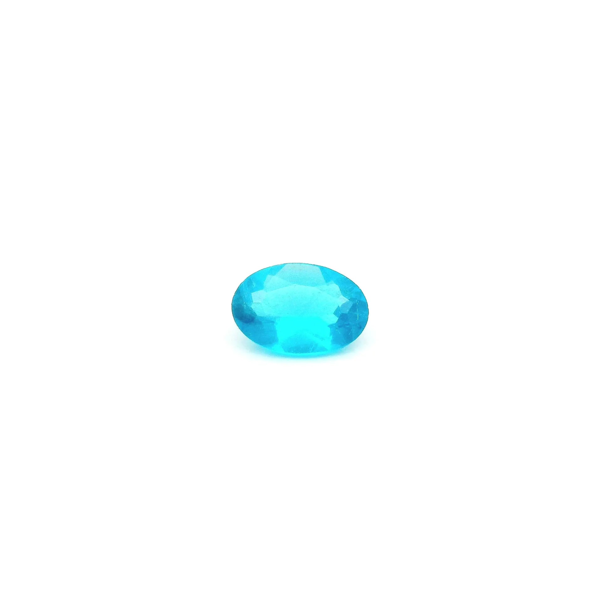 0.41ct Oval Natural Apatite (Colour Blue, Clarity Slightly Included, Cut Faceted)