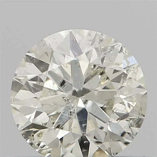 0.41ct Round Natural Diamond (Colour L, Clarity SI2, Cut EX, IGI Certified)