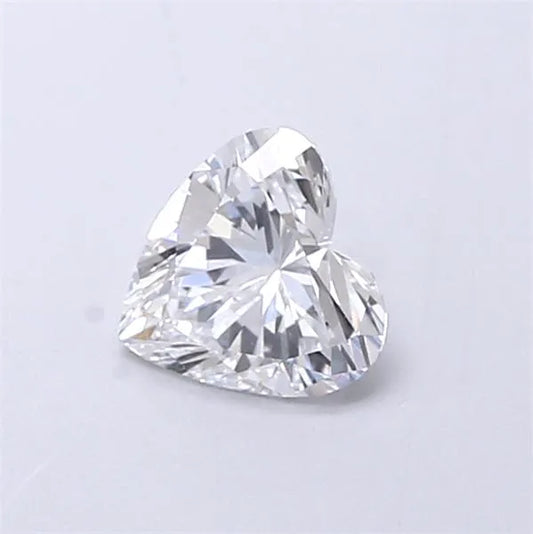 0.42ct Heart Lab Grown Diamond (Colour D, Clarity VVS1, IGI Certified)