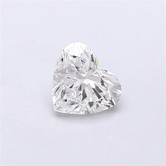 0.42ct Heart Lab Grown Diamond (Colour D, Clarity VVS1, IGI Certified)