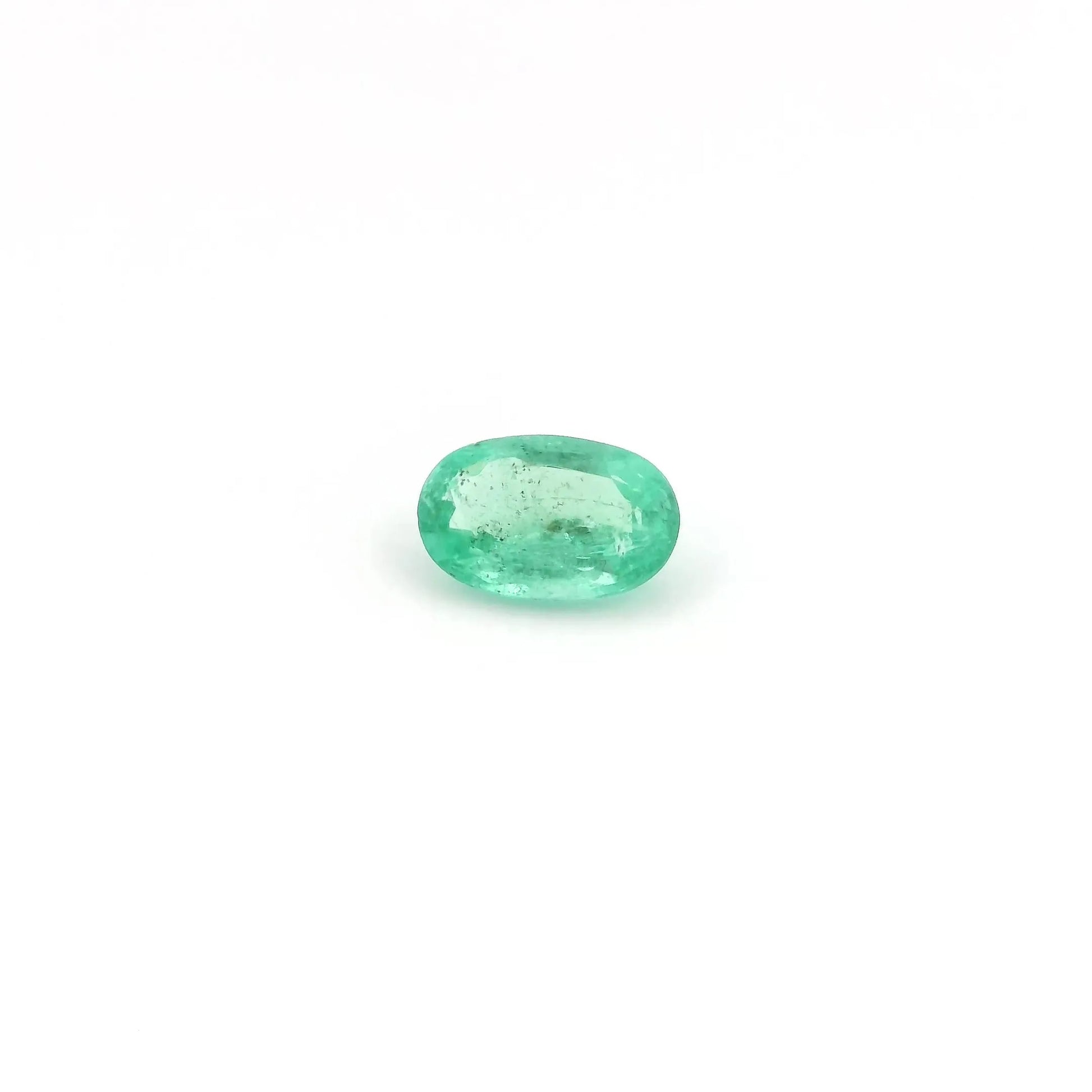 0.42ct Oval Natural Emerald (Colour Green, Clarity Slightly Included, Cut Faceted)