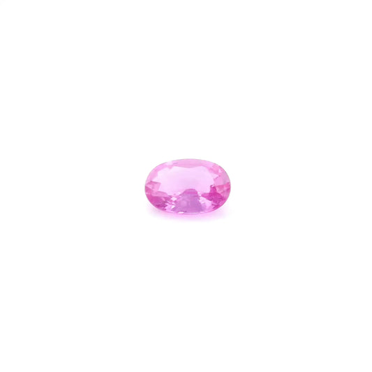 0.47ct Oval Natural Sapphire (Colour Pink, Clarity Slightly Included, Cut Faceted)