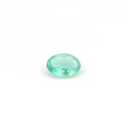 0.48ct Oval Natural Emerald (Colour Green, Clarity Slightly Included, Cut Faceted)
