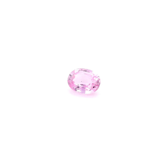 0.49ct Oval Natural Sapphire (Colour Pink, Clarity Eye Clean, Cut Faceted)