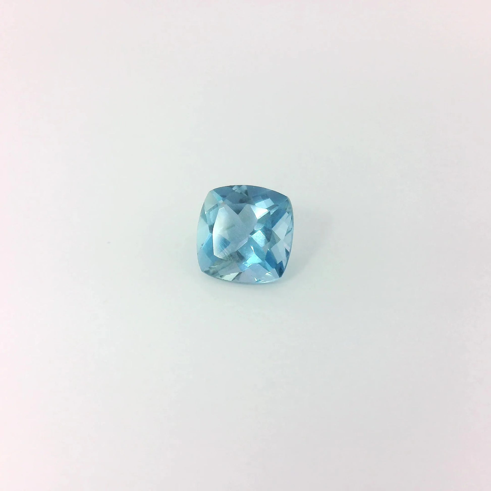 0.50ct Cushion Natural Aquamarine (Colour Blue, Clarity Eye Clean, Cut Faceted)