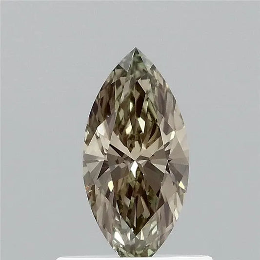 0.50ct Marquise Lab Grown Diamond (Colour Fancy Light Yellow Green, Clarity VVS2, IGI Certified)