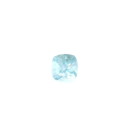 0.51ct Cushion Natural Aquamarine (Colour Blue, Clarity Slightly Included, Cut Faceted)