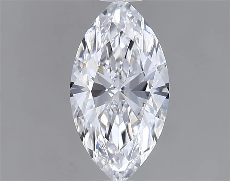 0.51ct Marquise Natural Diamond (Colour D, Clarity IF, GIA Certified)