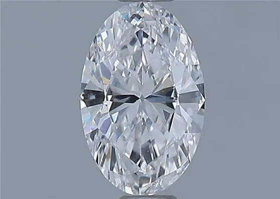 0.52ct Oval Natural Diamond (Colour D, Clarity VVS2, GIA Certified)