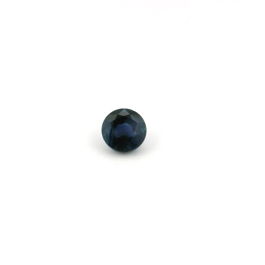 0.52ct Round Natural Sapphire (Colour Blue, Clarity Slightly Included, Cut Faceted)