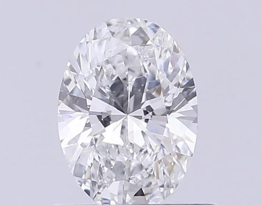 0.53ct Oval Lab Grown Diamond (Colour E, Clarity VVS2, IGI Certified)