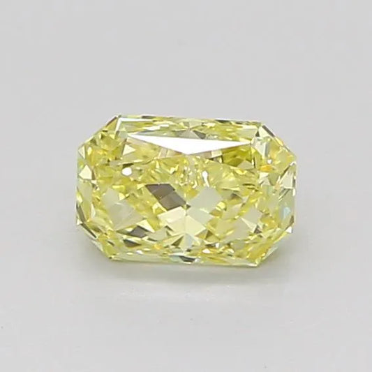 0.54ct Radiant Lab Grown Diamond (Colour Fancy Intense Yellow, Clarity VS1, IGI Certified)